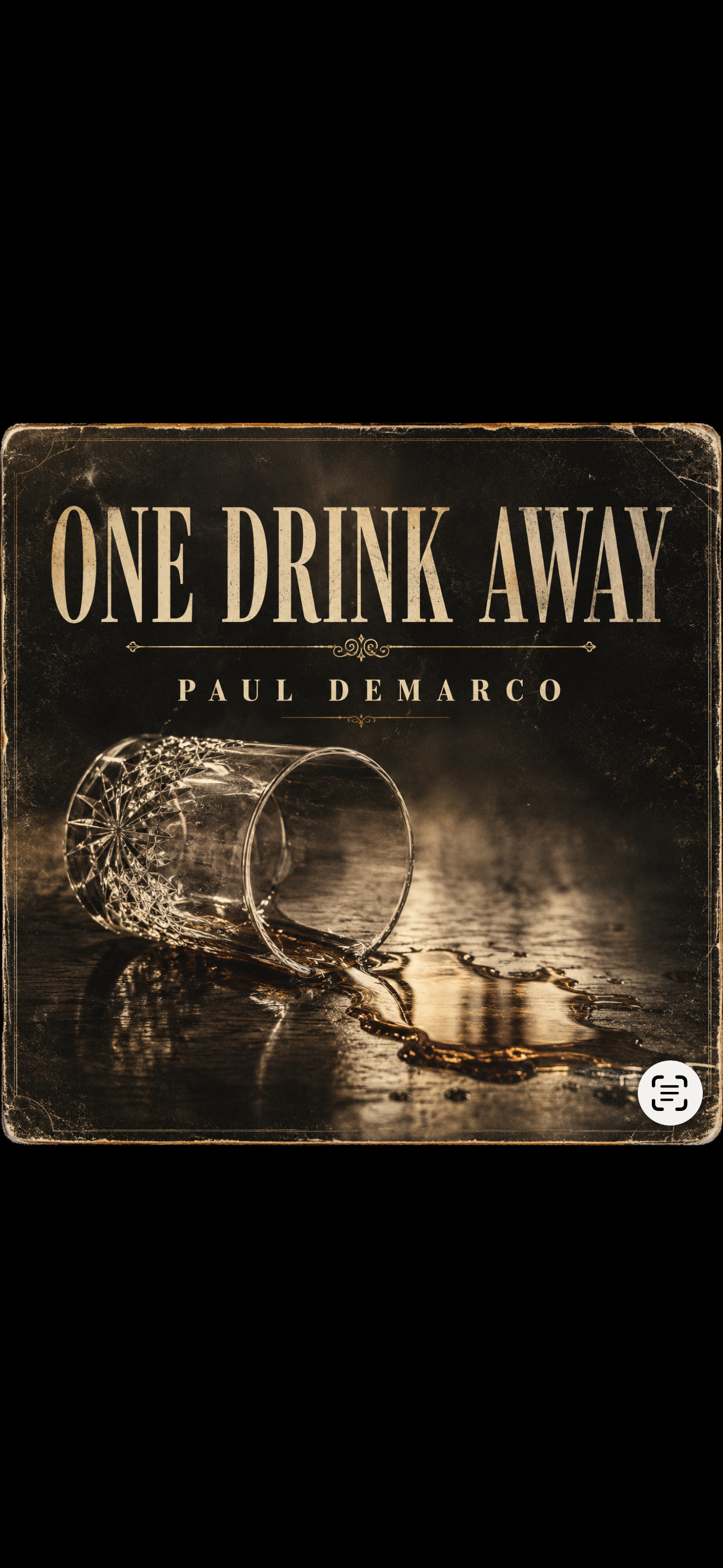 One Drink Away cover artwork