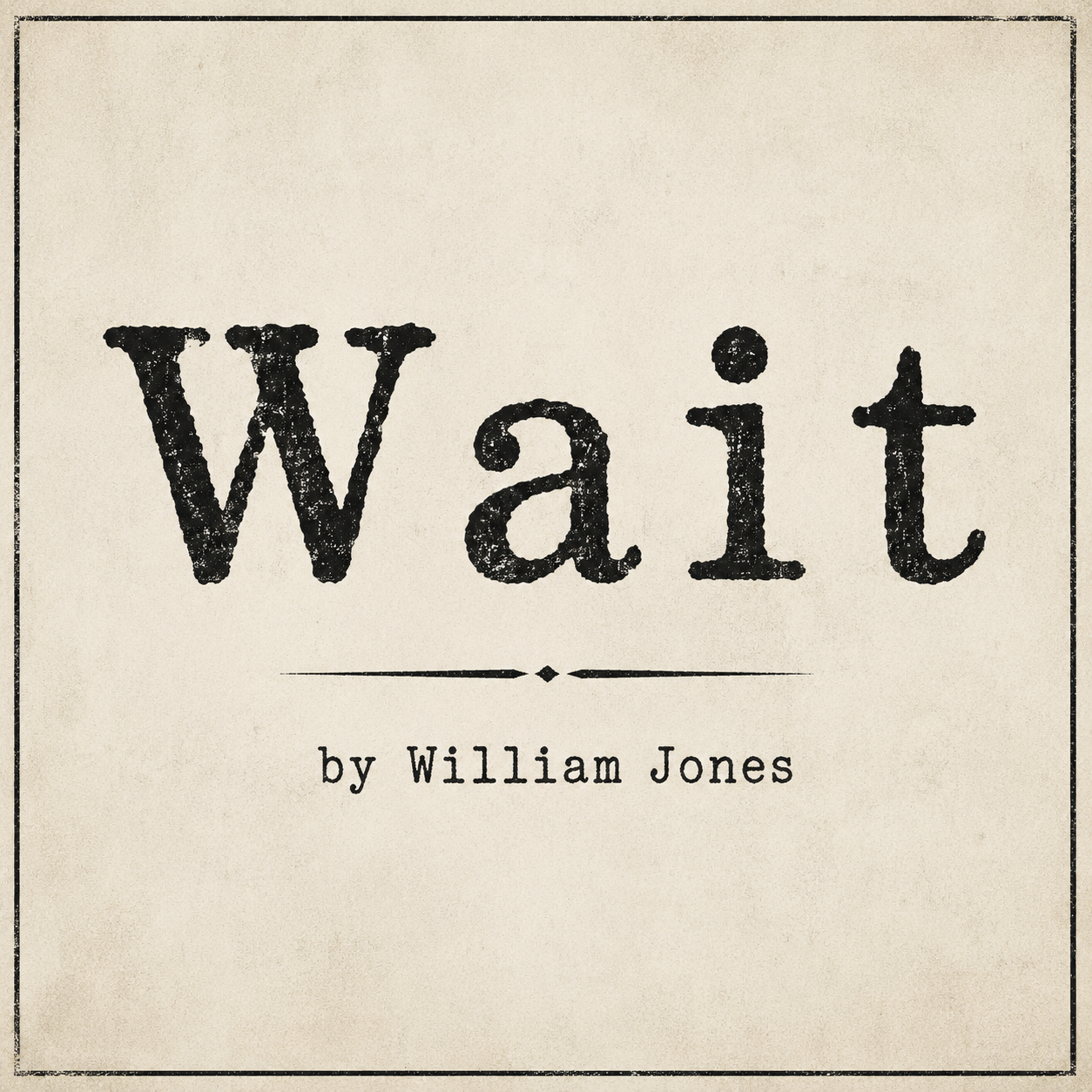 Wait cover artwork