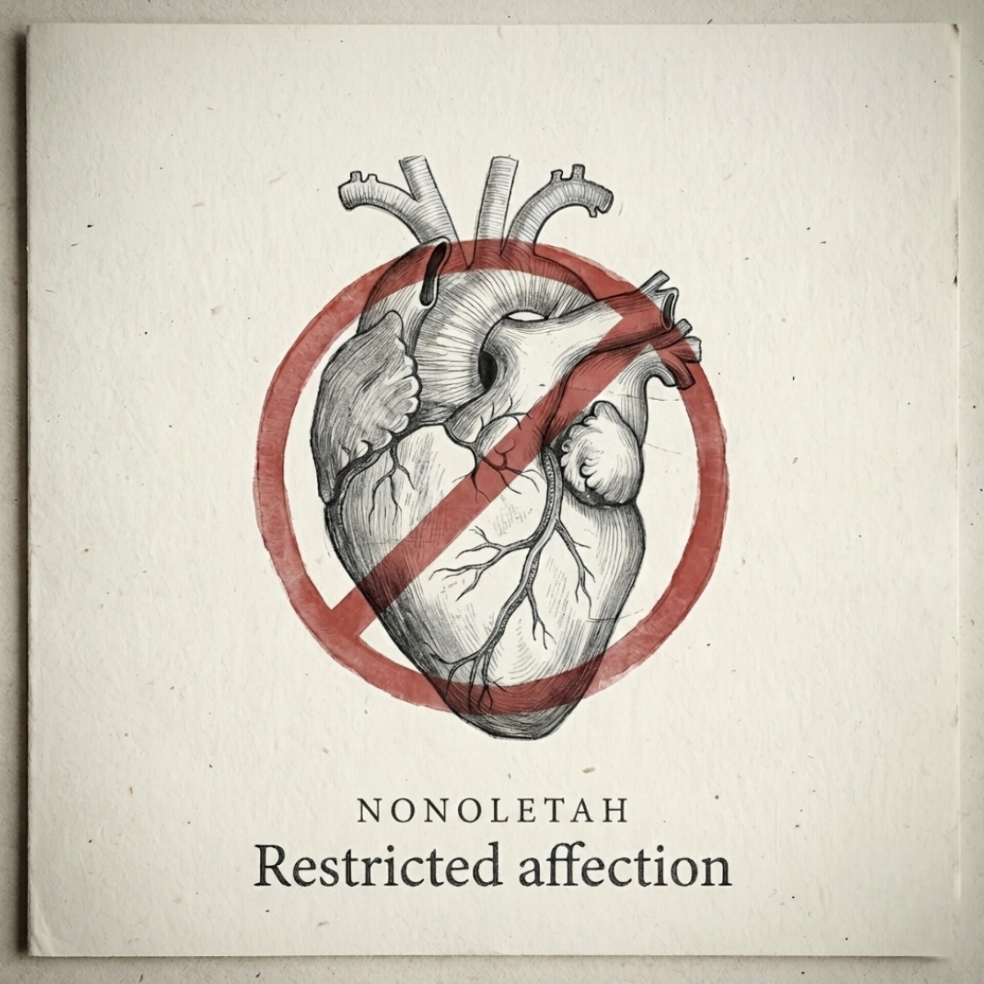 Restricted affection cover artwork