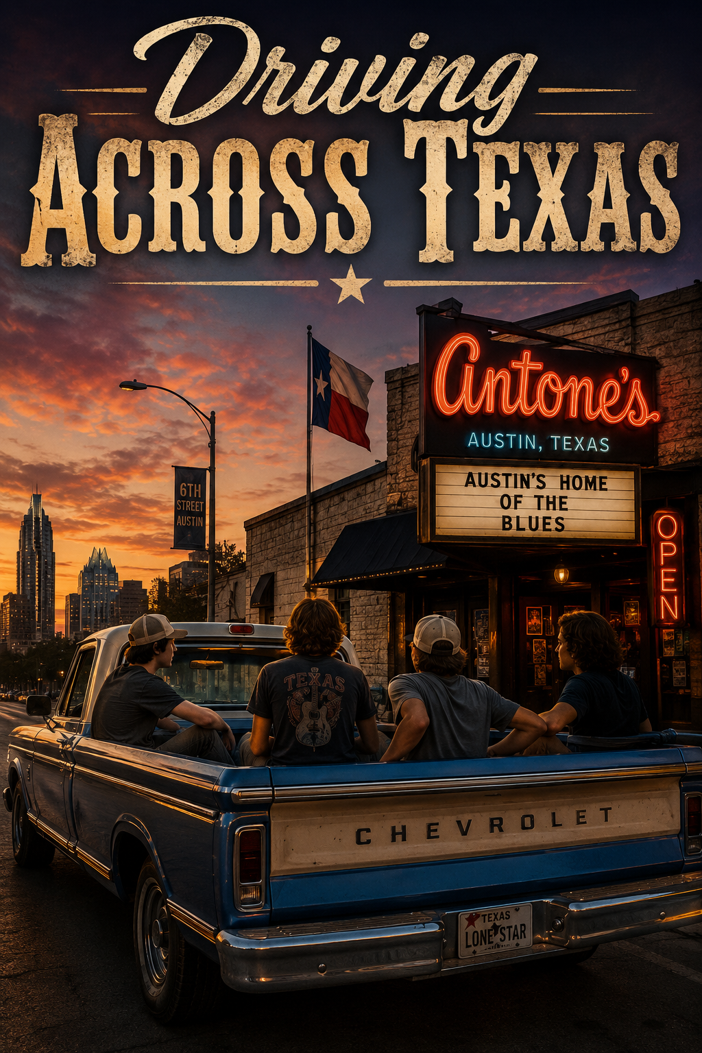 Driving Across Texas cover artwork