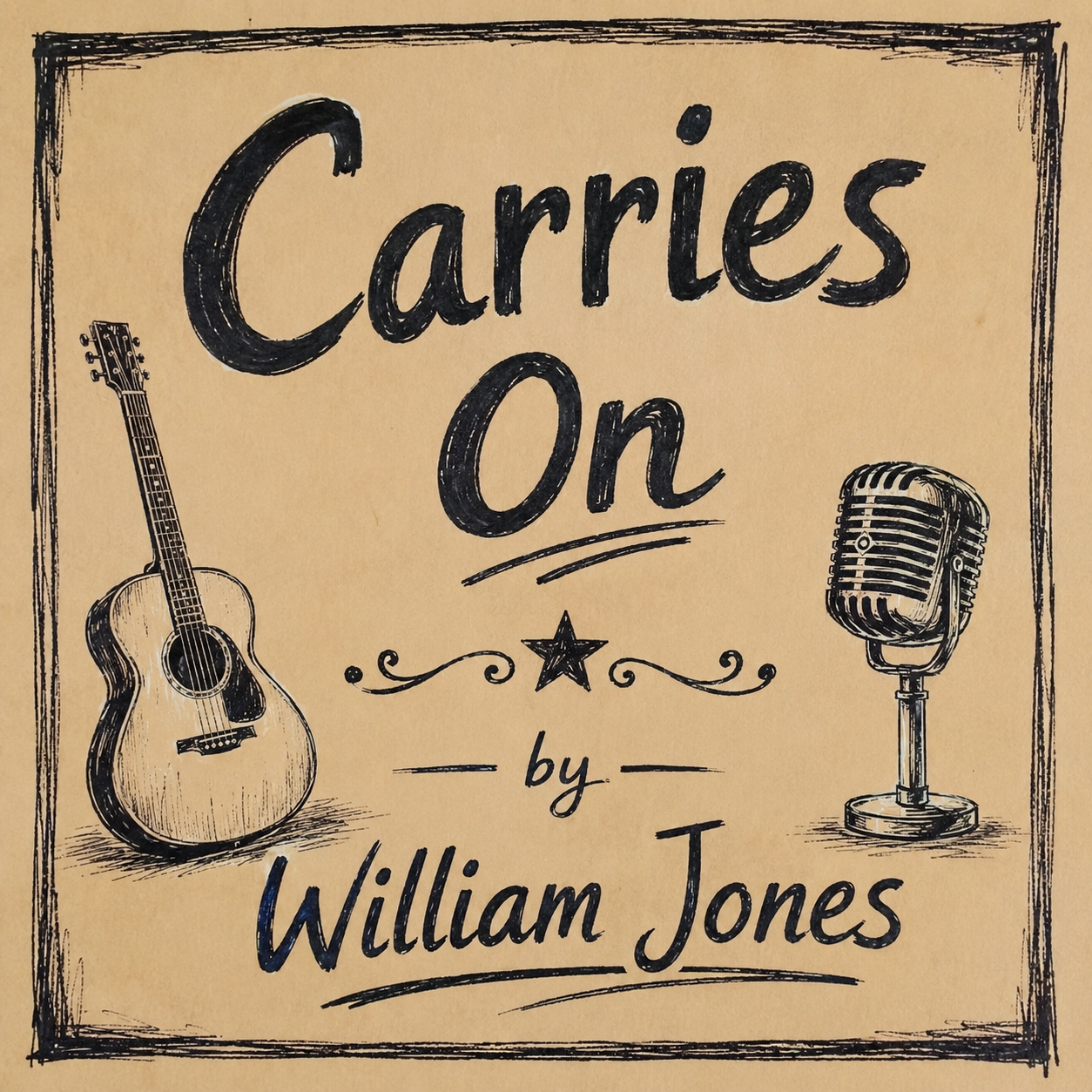 Carries On cover artwork