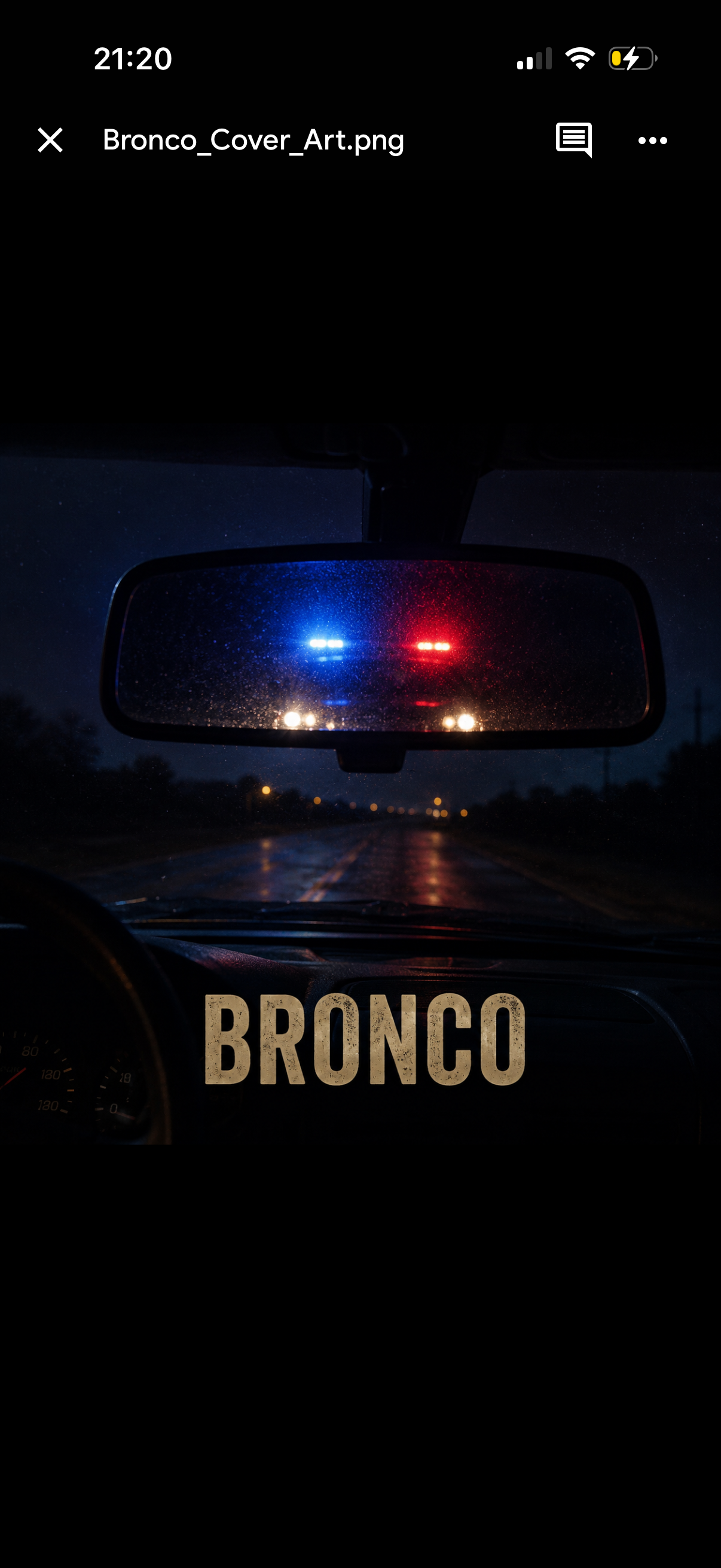 Bronco cover artwork
